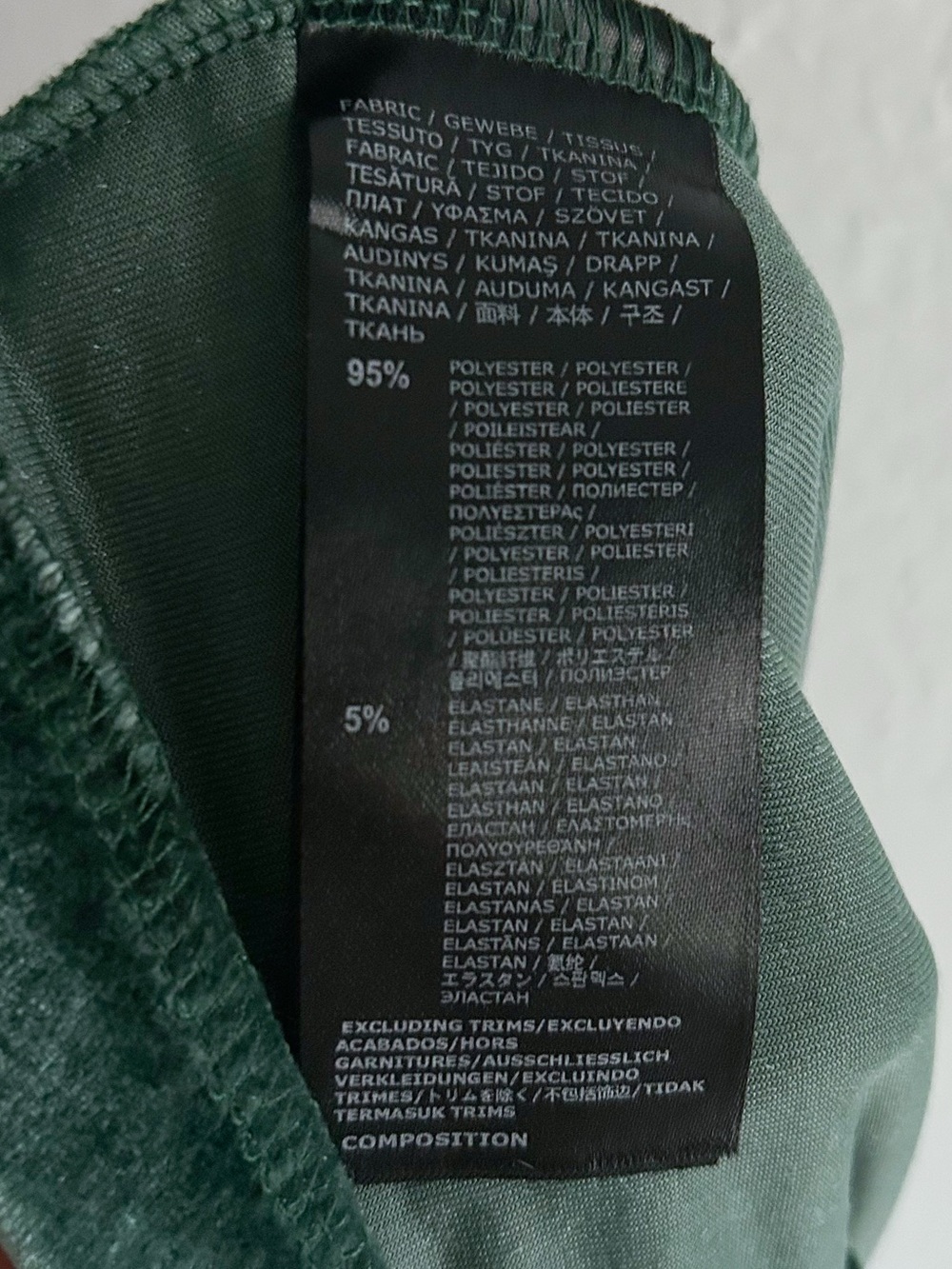 Killstar DrusillaDark Green Velvet Mermaid Skirt XXL Goth Alt - Picture 5 of 6